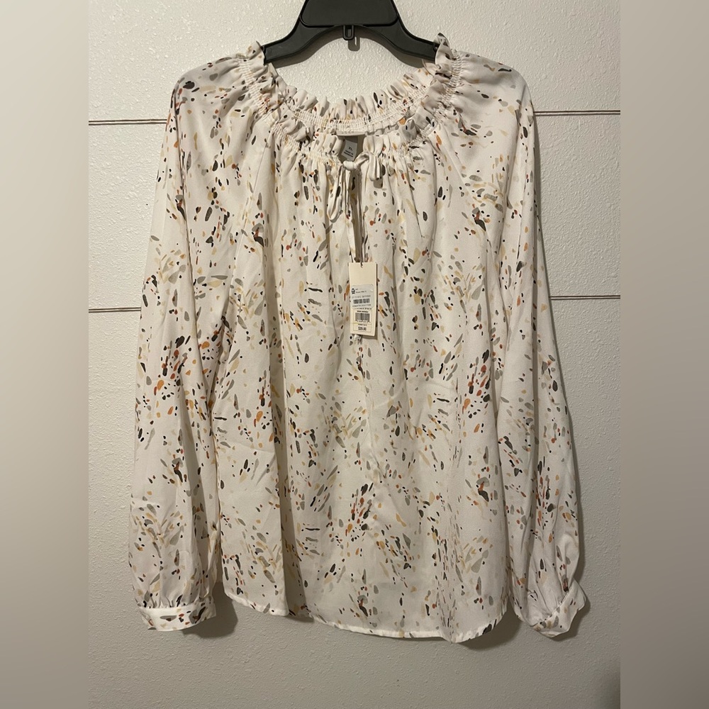NWT A New Day long sleeve blouse size XL